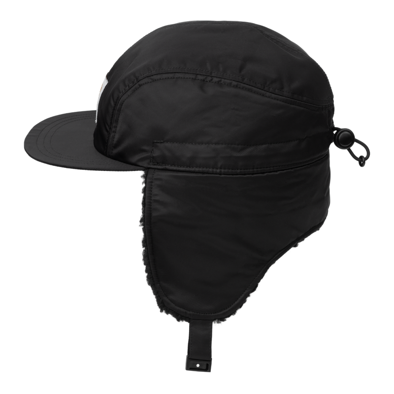 Carhartt - Oltera Ear Guard Cap - Black/Black - Fitted Cap