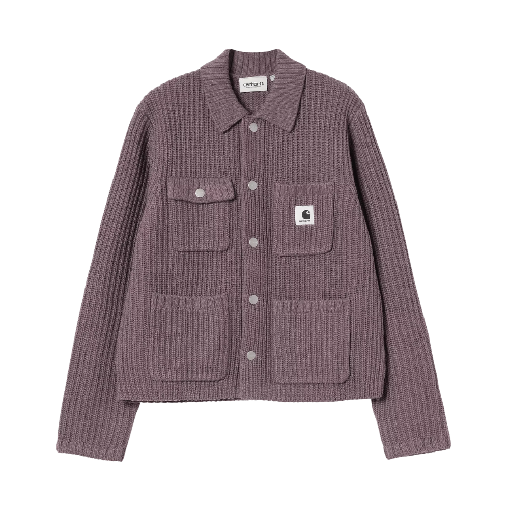 Carhartt - W Michigan Sweater - Phlox - Strickjacke