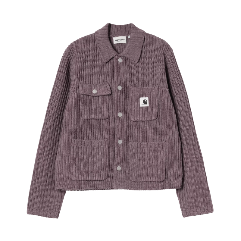 Carhartt - W Michigan Sweater - Phlox - Strickjacke