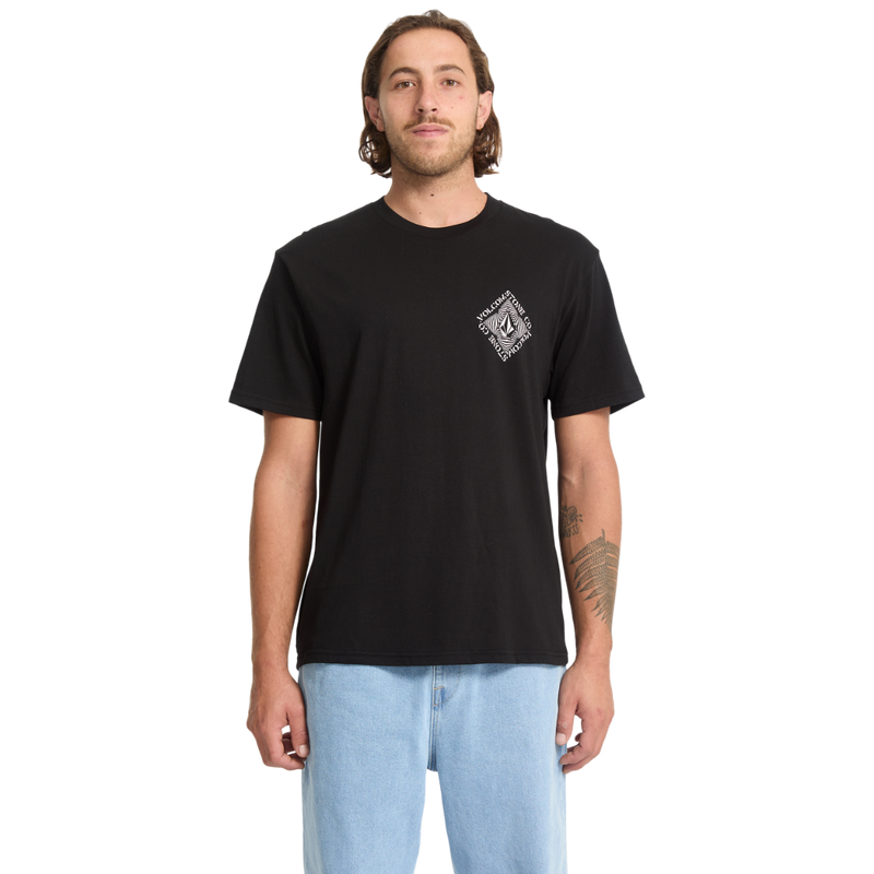 Volcom - Obtical BSC SST - Black - T-Shirt