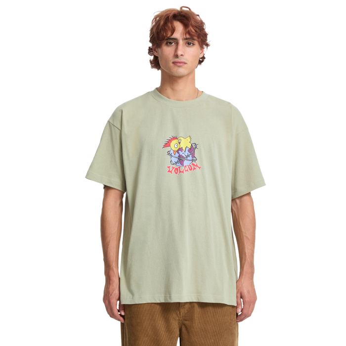 Volcom - New Born LSE SST - Green Tea - T-Shirt