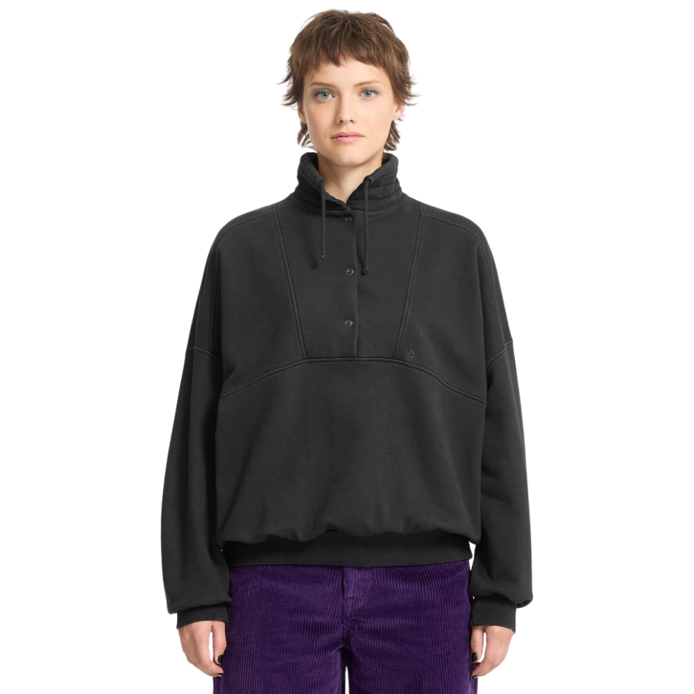 Volcom - Reetrostone - Vintage Black - Zip Crew