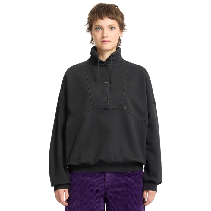 Volcom - Reetrostone - Vintage Black - Zip Crew
