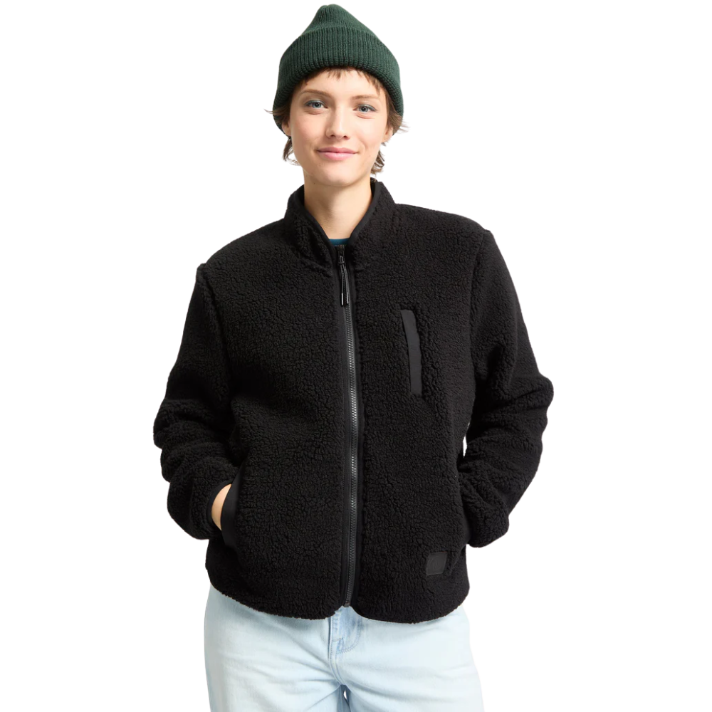 Volcom - Wuzer Fuzzar - Black - Fleece Jacke