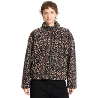 Volcom - Wylding Out Sherpa - Animal Print - Zip Crew