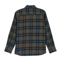 Volcom - Caden Plaid LS - Navy - Langarmhemd