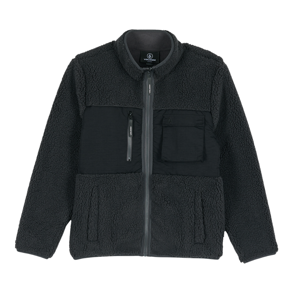 Volcom - Storm Stone Zip Fleece - Asphalt Black - Fleece Jacke
