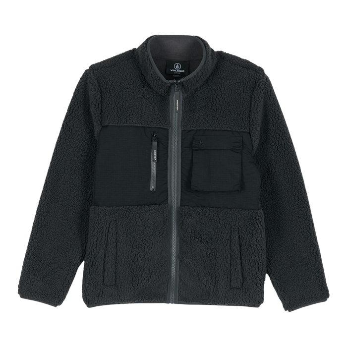 Volcom - Storm Stone Zip Fleece - Asphalt Black - Fleece Jacke