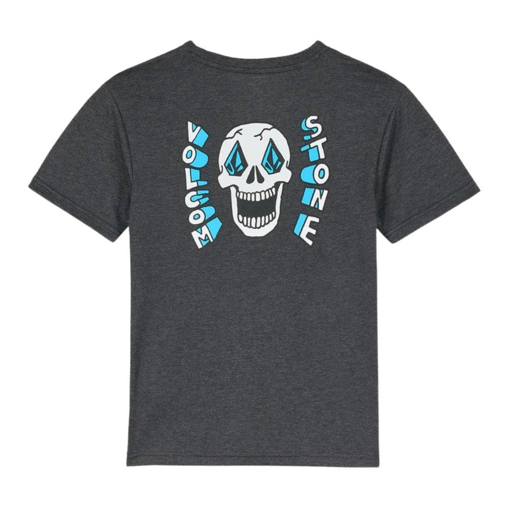 Volcom - Skeltone Tee - Heather Black - T-Shirt