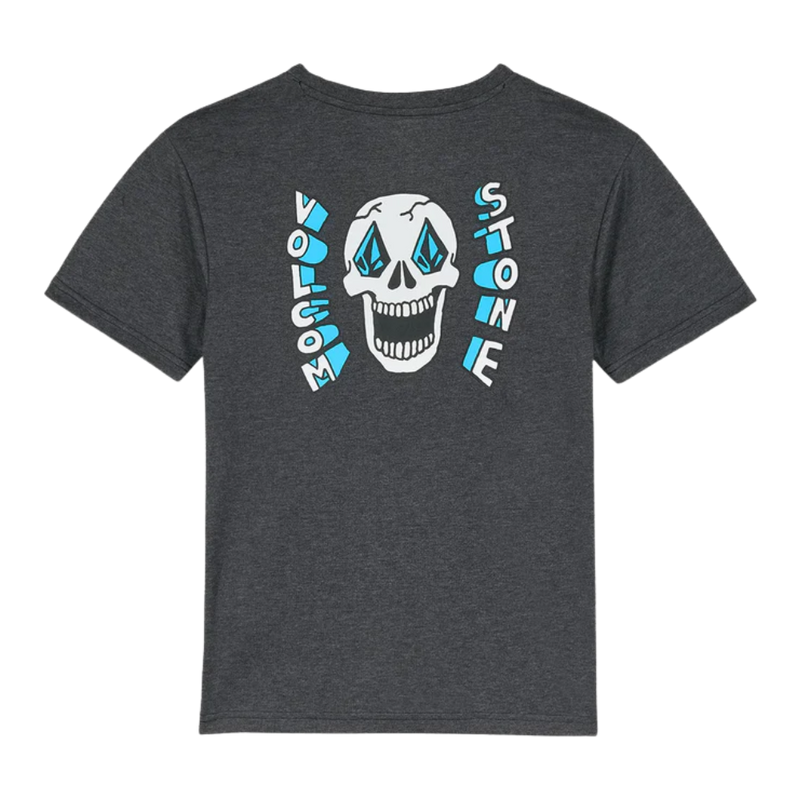 Volcom - Skeltone Tee - Heather Black - T-Shirt