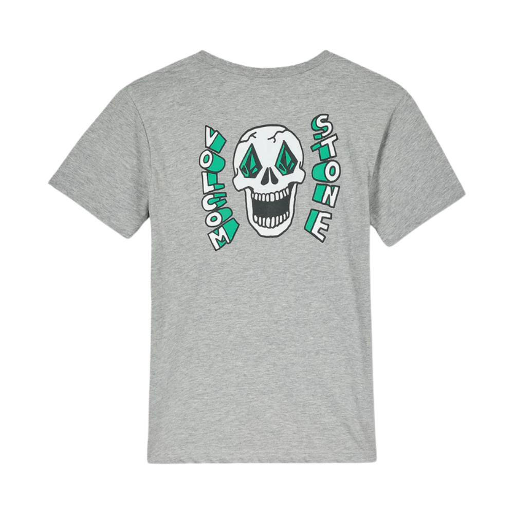 Volcom - Skeltone Tee - Heather Grey - T-Shirt