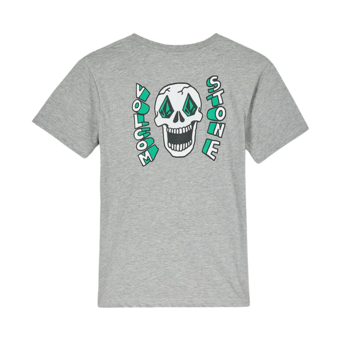 Volcom - Skeltone Tee - Heather Grey - T-Shirt