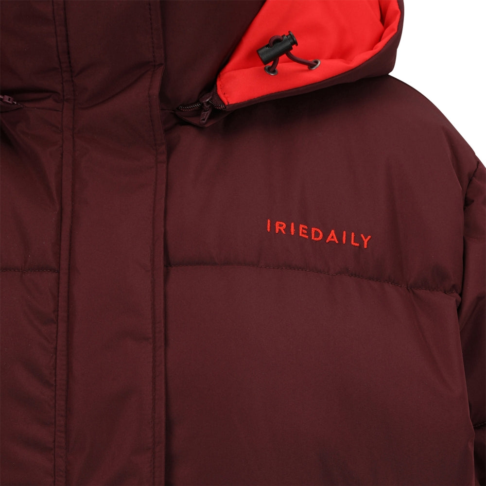 Iriedaily - Paddy Puffer Jacket - Wine - Daunenjacke