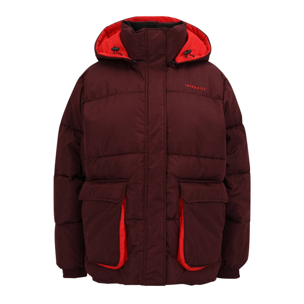 Iriedaily - Paddy Puffer Jacket - Wine - Daunenjacke