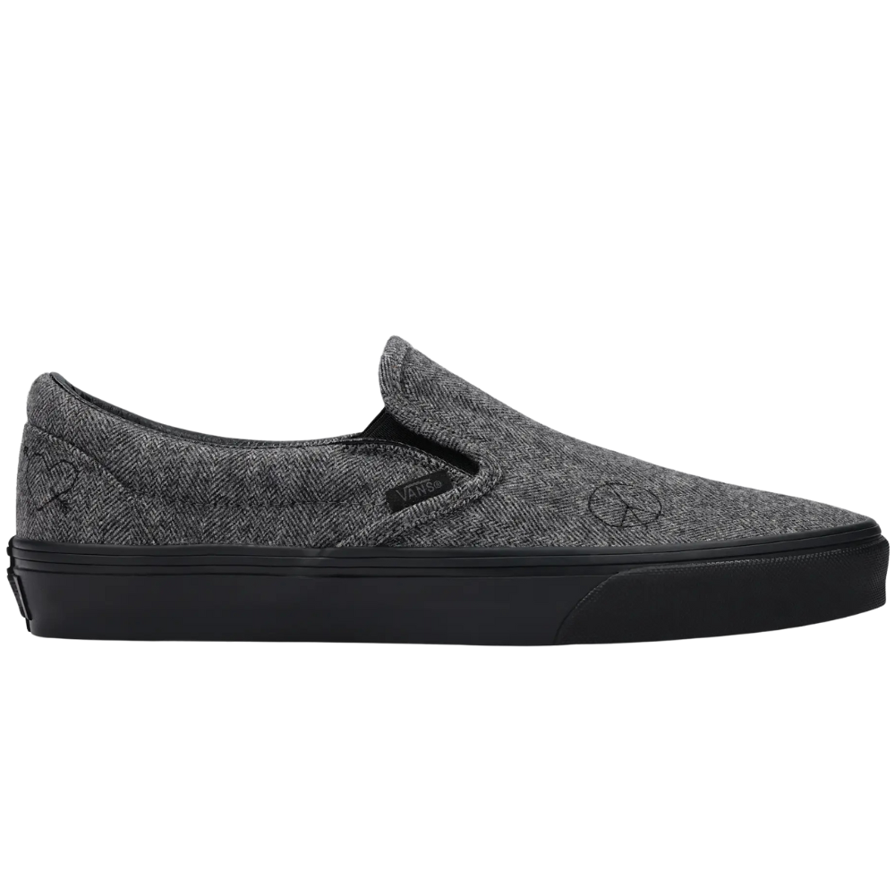 Vans - Classic Slip-On Wool  - Gray/Black - Slip-On