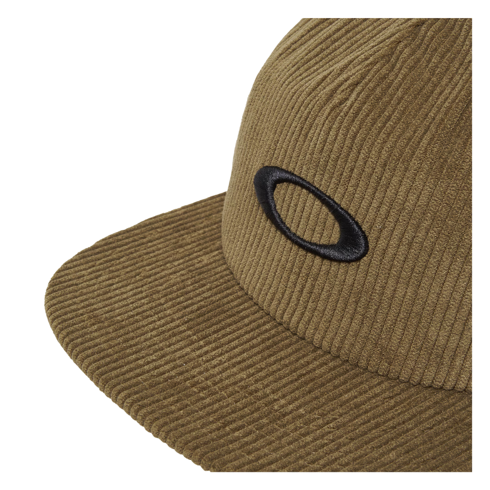 Oakley - Ellipse Corduroy  Hat - Army Green - Fitted Cap