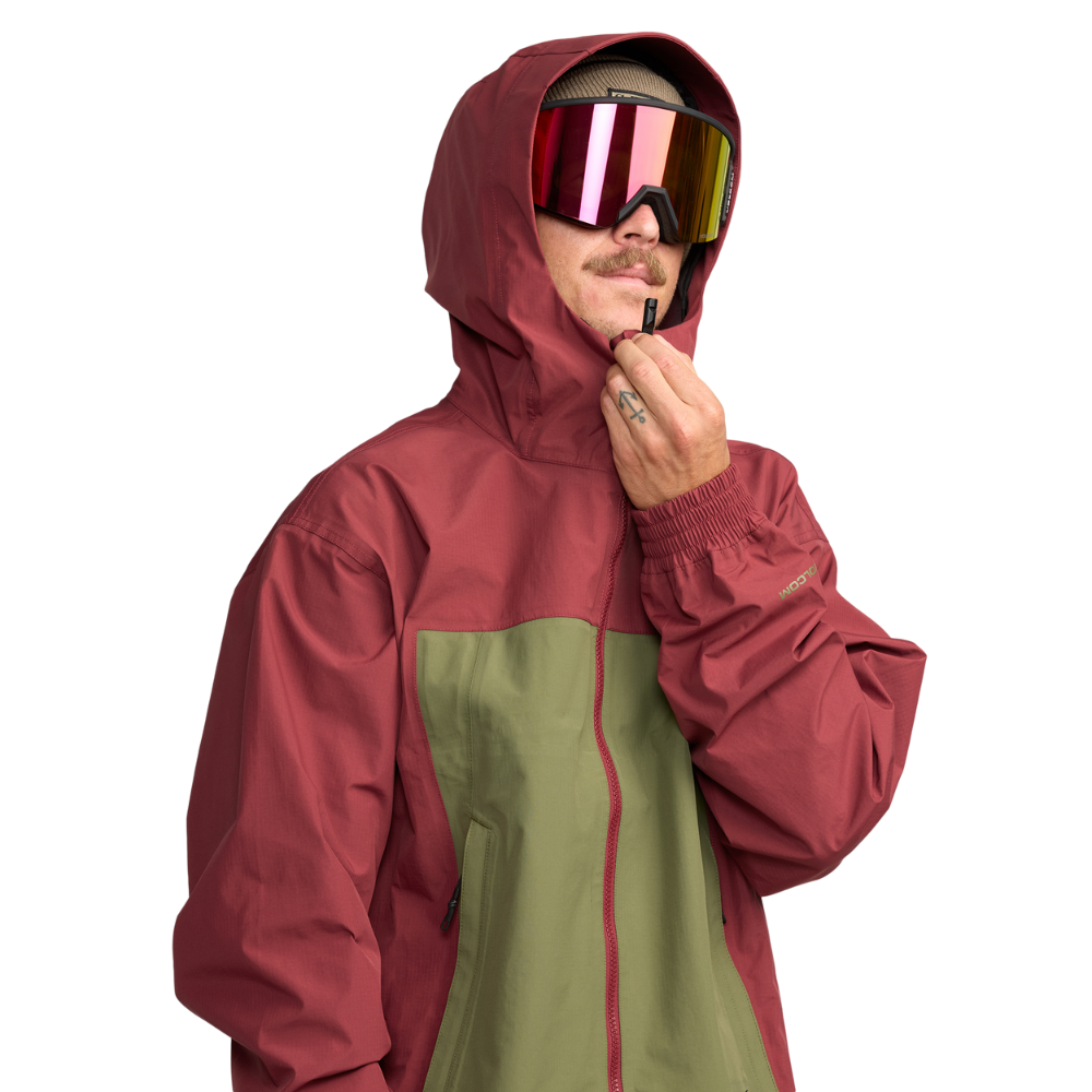 Volcom - Arthur 3L Jacket - Burnt Red - Snowboard-Jacke