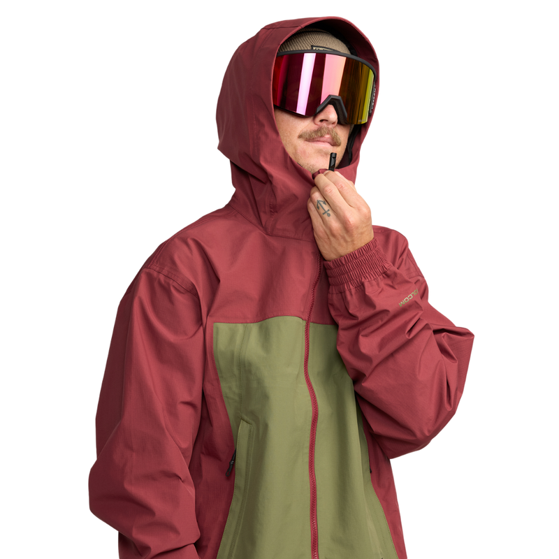 Volcom - Arthur 3L Jacket - Burnt Red - Snowboard-Jacke