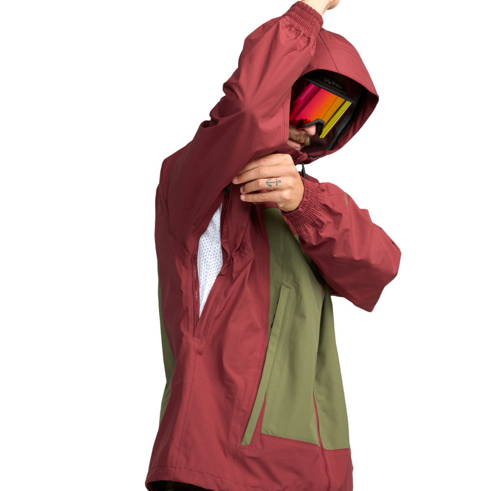 Volcom - Arthur 3L Jacket - Burnt Red - Snowboard-Jacke