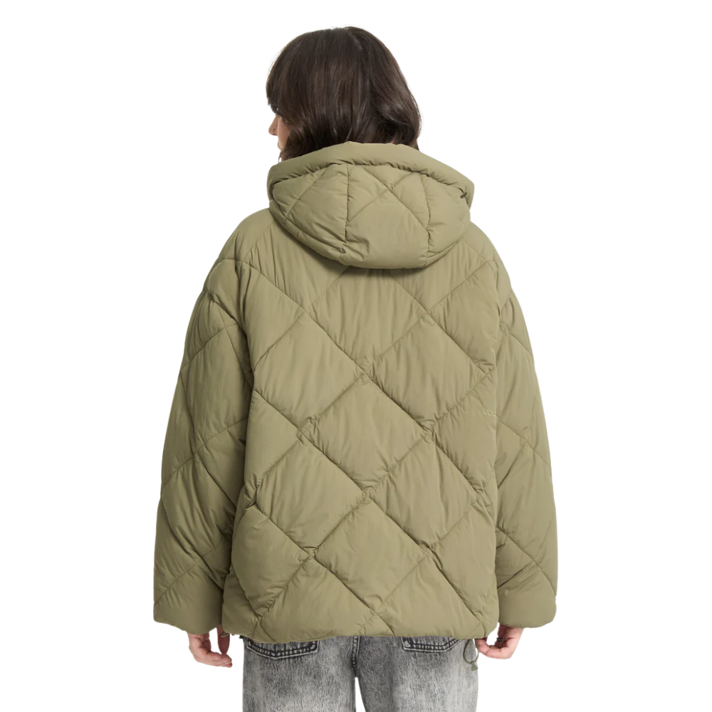 Volcom - Out Of Boxy Puff - Wintermoss - Winterjacke