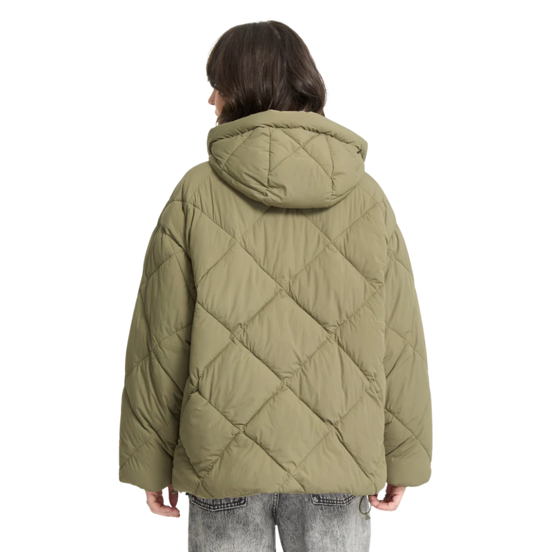 Volcom - Out Of Boxy Puff - Wintermoss - Winterjacke