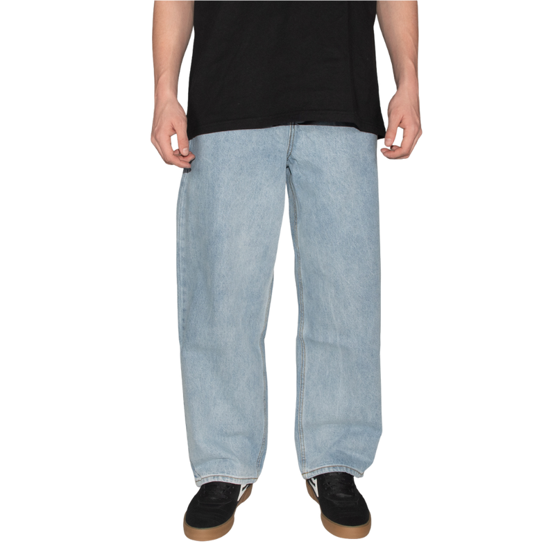 NNSNS - Biggerfoot Denim - Light Stone Washed - Baggy Fit Jeans