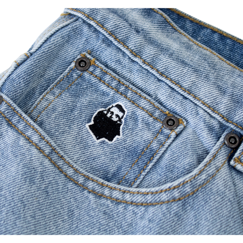NNSNS - Biggerfoot Denim - Light Stone Washed - Baggy Fit Jeans