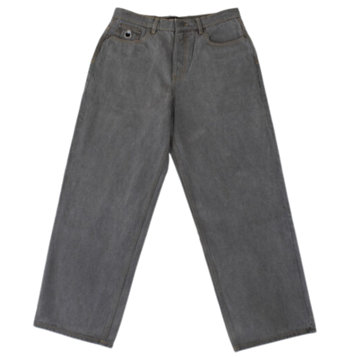 NNSNS - Biggerfoot Denim - Grey Washed - Baggy Fit Jeans