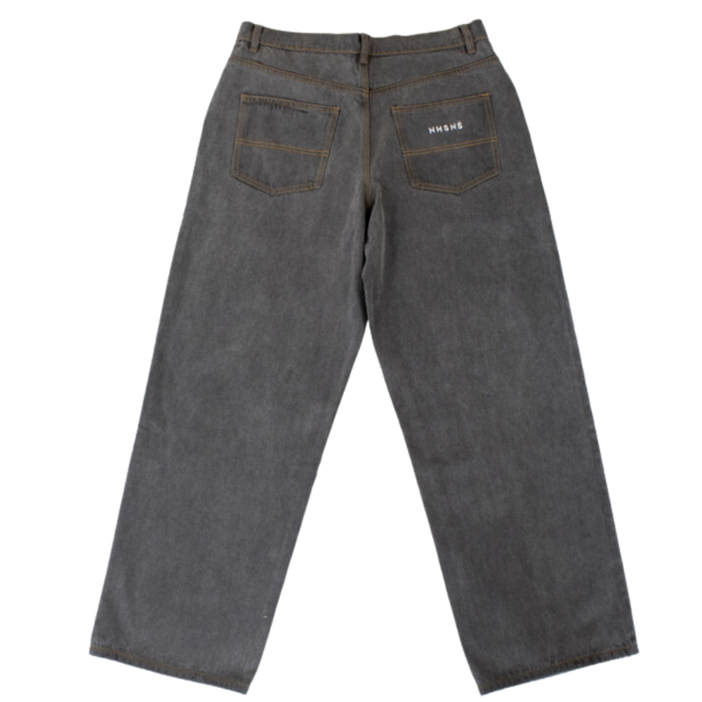 NNSNS - Biggerfoot Denim - Grey Washed - Baggy Fit Jeans