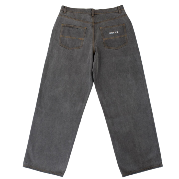 NNSNS - Biggerfoot Denim - Grey Washed - Baggy Fit Jeans