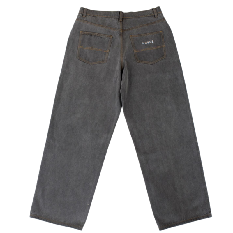 NNSNS - Biggerfoot Denim - Grey Washed - Baggy Fit Jeans