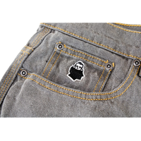 NNSNS - Biggerfoot Denim - Grey Washed - Baggy Fit Jeans