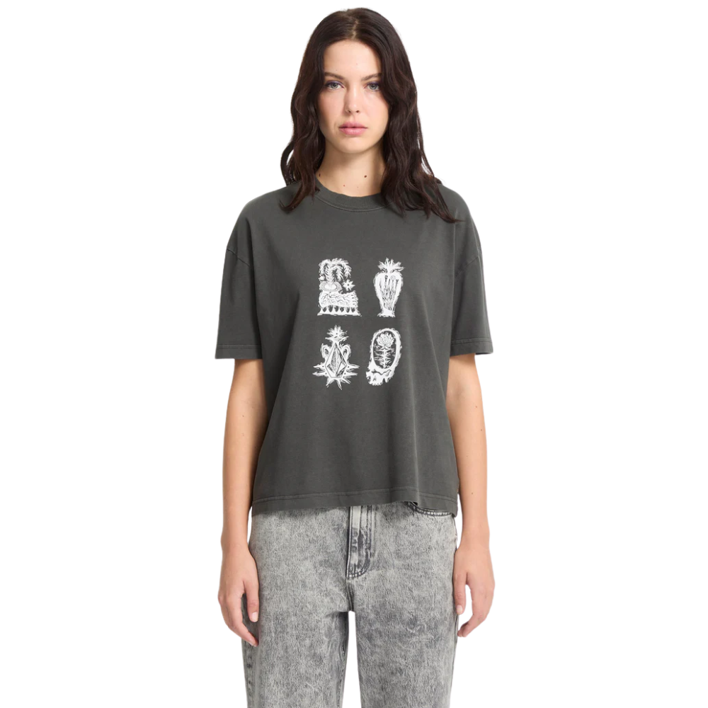 Volcom - FA Vaderetro 1 Tee - Vintage Black - T-Shirt