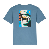Volcom - Longosnake Tee - Blue Wash - T-Shirt
