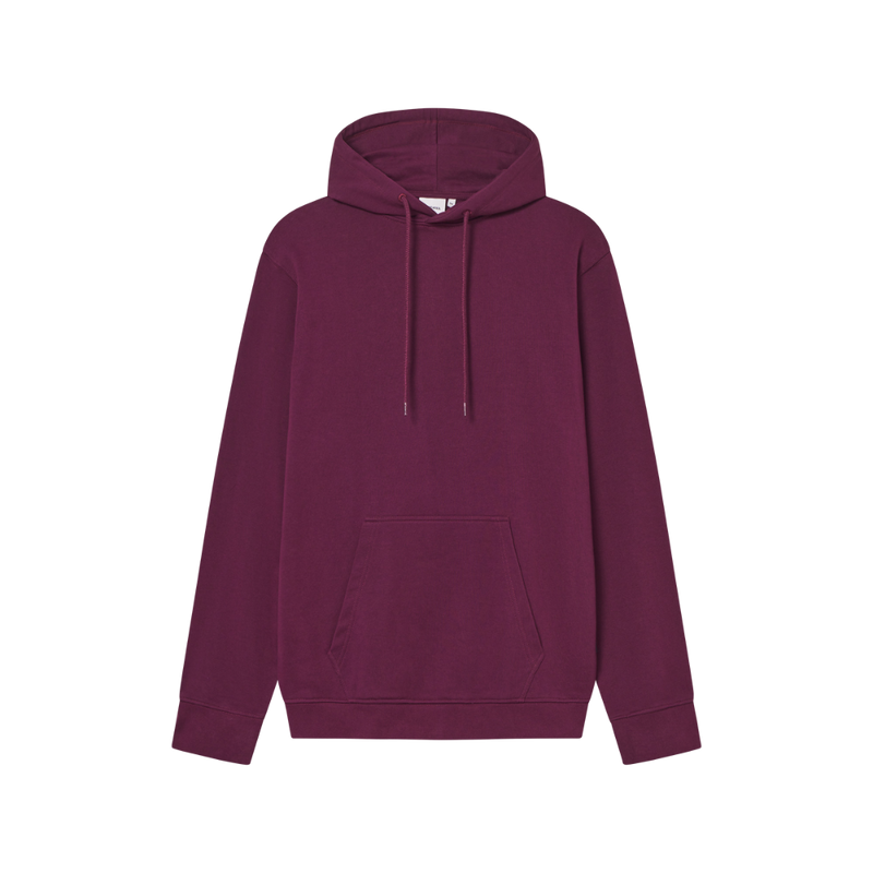 Dedicated - Hoodie Falun Base  - Fig Red - Hoodie