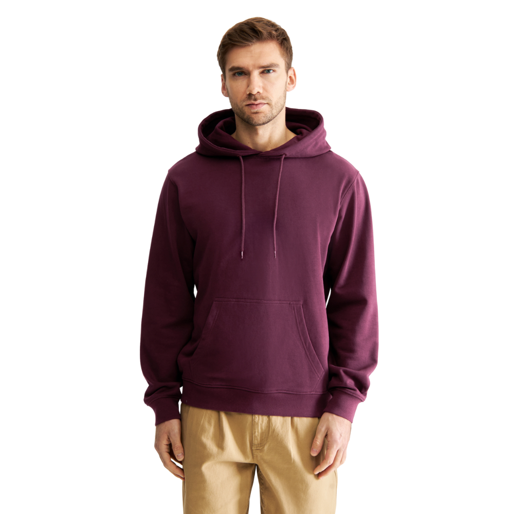 Dedicated - Hoodie Falun Base  - Fig Red - Hoodie