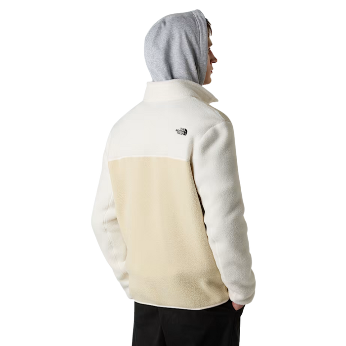 The North Face - M Yumiori Full Zip - Gravel/White Dune/Gravel - Fleece Jacke