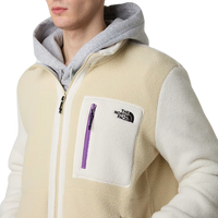 The North Face - M Yumiori Full Zip - Gravel/White Dune/Gravel - Fleece Jacke