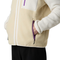 The North Face - M Yumiori Full Zip - Gravel/White Dune/Gravel - Fleece Jacke