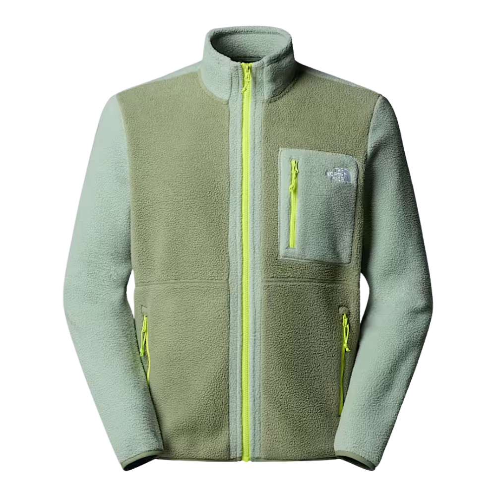 The North Face - M Yumiori Full Zip - Bark Mist/Slate Moss/Fi - Fleece Jacke