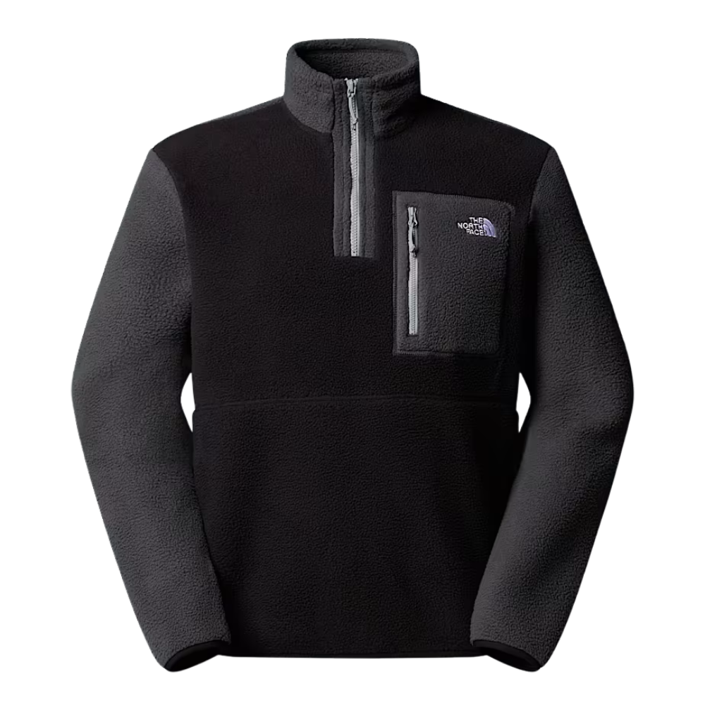 The North Face - M Yumiori 1/4 Zip - TNF Black/Asphalt Grey - Fleece Sweater