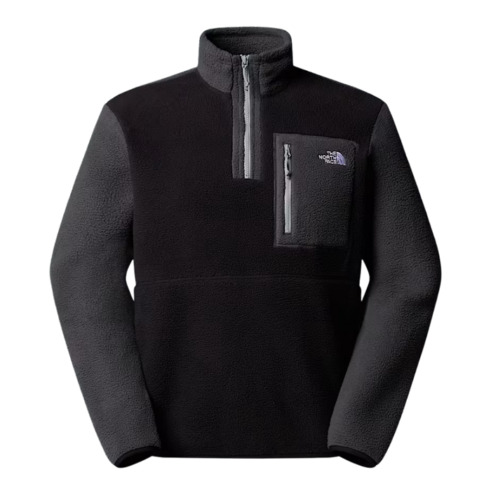 The North Face - M Yumiori 1/4 Zip - TNF Black/Asphalt Grey - Fleece Sweater