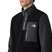 The North Face - M Yumiori 1/4 Zip - TNF Black/Asphalt Grey - Fleece Sweater