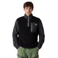 The North Face - M Yumiori 1/4 Zip - TNF Black/Asphalt Grey - Fleece Sweater