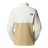 The North Face - W Yumiori Full Zip - Khaki Stone/White Dune - Fleece Jacke