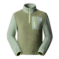 The North Face - W Yumiori 1/4 Zip - Bark Mist/Slate Moss/As - Fleece Sweater