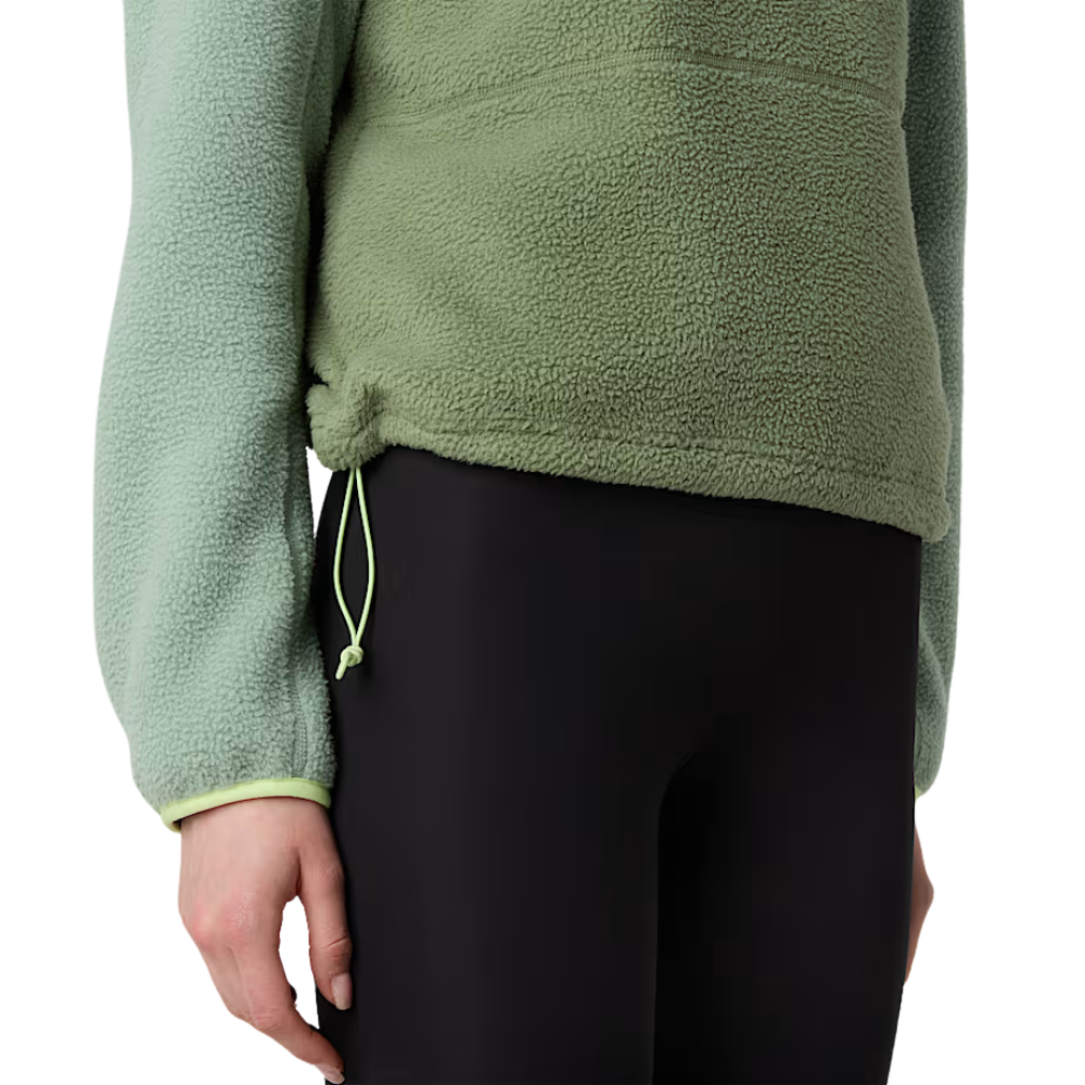 The North Face - W Yumiori 1/4 Zip - Bark Mist/Slate Moss/As - Fleece Sweater