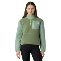 The North Face - W Yumiori 1/4 Zip - Bark Mist/Slate Moss/As - Fleece Sweater