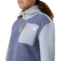The North Face - W Yumiori 1/4 Zip - Twilight Galaxy/Blue Fl - Fleece Sweater