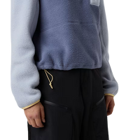 The North Face - W Yumiori 1/4 Zip - Twilight Galaxy/Blue Fl - Fleece Sweater